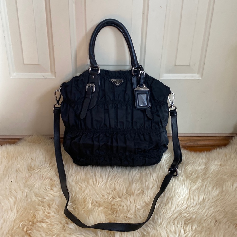 PRADA TESSUTO GAUFRE BAG